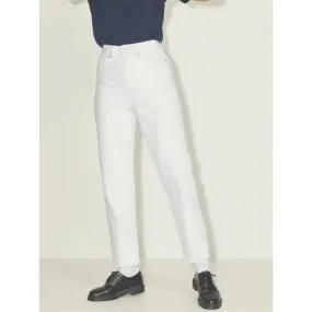 Jean mom taille haute lisbon blanc femme - Jjxx | wimod