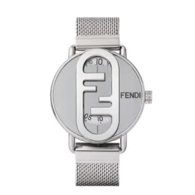O’Lock Round - 42 mm - Montre ronde avec logo O’Lock | Fendi